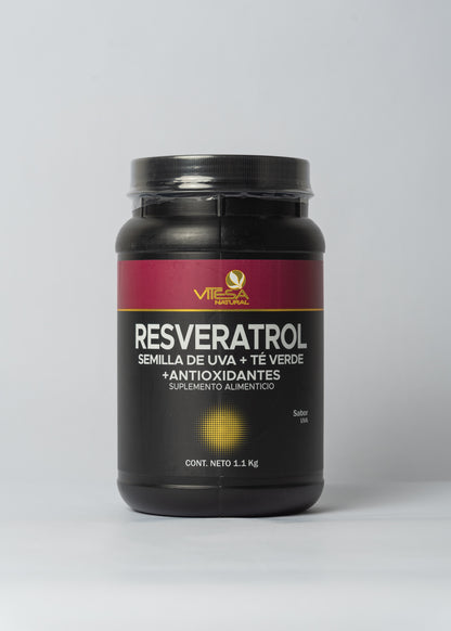 RESVERATROL SEMILLA DE UVA + TÉ VERDE + ANTIOXIDANTES